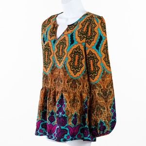 Pink Owl Apparel Boho Tunic Blouse